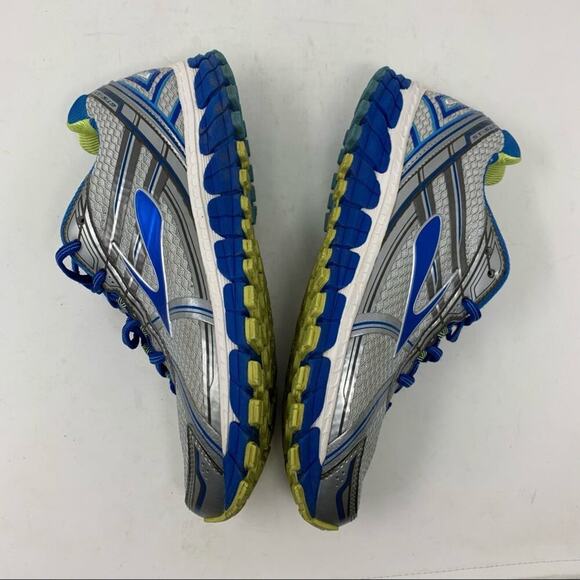 Brooks Adrenaline GTS 15 Running Shoes Blue Silver 1201741B179 Womens Size 11 M - Picture 6 of 8